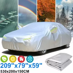 Bxqzit6i4c2od Excell-homelife Xxl Full Car Cover All Weather Rain Snow Waterproof Dust Uv Resistant Protection