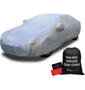 Ezyshade 445015838881 10-layer Car Cover Waterproof All Weather. See Vehicle Size-chart For Accurate F