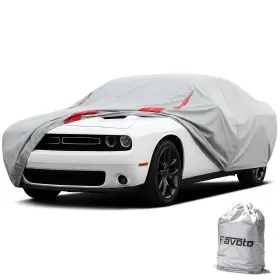 Ft000023-3 Favoto Waterproof Car Cover For Sedan All Weather Protection Dodge Charger