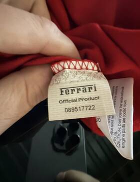 Ferrari 089517722 812 Gts Red Indoor Car Cover With Logo. Genuine