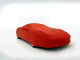 69053600 Ferrari F430 Spider Red Indoor Car Cover Kit