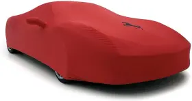 086323500 Ferrari F142vs/m Oem 296/458/488/f8 Indoor Red Car Cover New