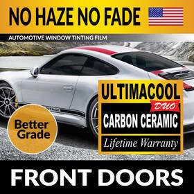 Filmvantage 100030335 Precut Window Tint Kit Carbon / Ceramic For Ram 1500 Crew 19-25 Front Doors