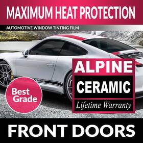 Filmvantage Pcymfram0926 Alpine Ceramic Precut Window Tint Kit For Ram 09-26 Front Doors Uv Heat Block