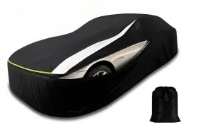 Fj-2005b-mustang Fjwdsc Heavy Duty Full Car Covers Waterproof All Weather Custom Fit For Ford Mustang