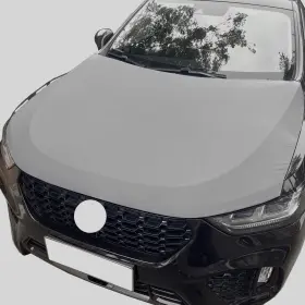 6x7ft100 Flag King 767587411543 Gray Oversized Car Hood Cover 3.3x5ft/6x7ft100% Polyester Elastic Fabrics Can Be