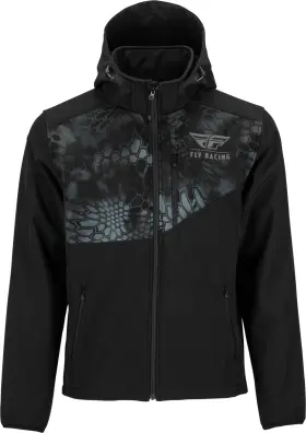 354-63853x Fly Racing Checkpoint Jacket Typhon/black - Water-resistant And Breathable
