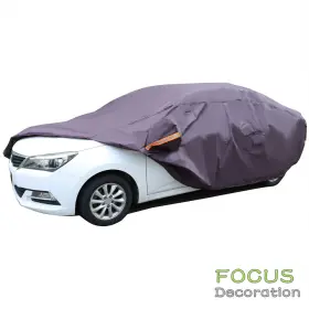 Fd512016dn Focus-decoration All Weather Protection Rain Snow Sun Uv Resistant Full Car Cover Peva Waterproof
