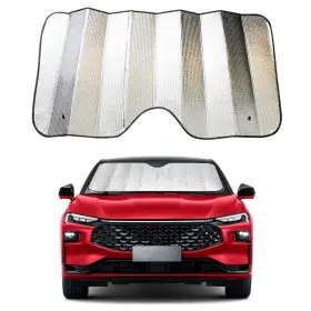 Fozyb154si-1pc Fogfar 1 Pack Car Windshield Cover 55.1 Inches X 27.5 Sun Shade Automobile