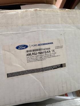 Ford Amlr3j-19a412-ka 2020 Gt500 Car Cover R Package Big Wing Satin Stretch Black With White