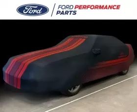 M-19412-fr Ford Racing Performance Frpp 1979-1993 Mustang Oem Motorsport Fox Body Indoor Car Cover Red