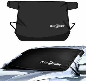 Frost 800669528866 Frostguard Windshield Cover. Black Nib