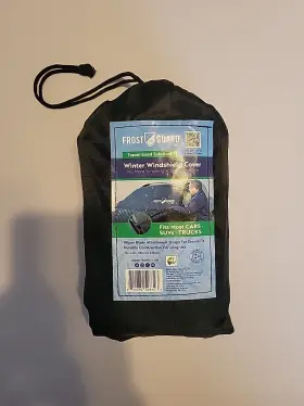52832 Frost Guard Go Portable Winter Windshield Coverwith Travel Bag/light Weight A033