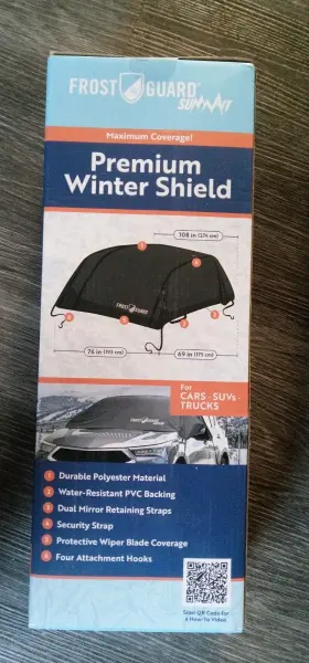 Frost Guard Summit 800669537066 New Premium Winter Shield One Size Fits Most Cars Trucks Suvs
