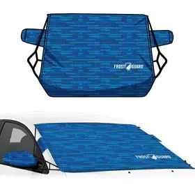 53270 Frostguard Deluxe Full-coverage Car Windshield Cover For Ice And Snow Stan