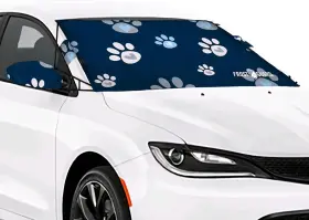 Frostguard 800669530463 Premium Winter Windshield Cover - Puppy Paws Xl Size Christmas Gift