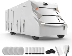 B0cs5y92zz Fruno Oxford Cloth Class C Rv Cover Fits 20ft-23ft Waterproof Rip-resistant Anti-uv Moto