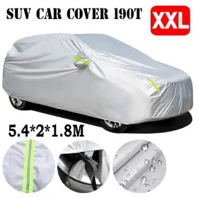 Dgb1611778 Gearzaar Us Xxl Full Car Cover Outdoor Waterproof Sun Snow Rain Uv Heat Dust Resistant