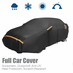 Qs170560qr Gearzaar Full Car Cover Waterproof Breathable Sun Uv Dust Rain Snow Resistant Protection