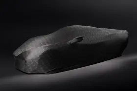 85607306 General Motors 2023-2025 Chevrolet Corvette Zo6 Indoor Car Cover Black With High Wing Oe
