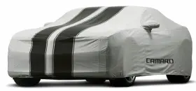 92215999 General Motors 2010-2015 Camaro Car Cover With Racing Stripes For Indoor Protection
