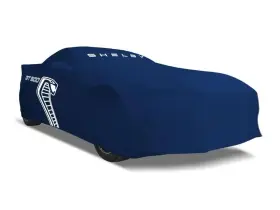 Vlr3z-19a412-g Genuine Ford Oem Shelby Gt500 Blue Indoor Car Cover Snake Logo Vlr3z19a412g