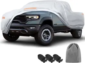 Giant Panda 768556167720 Waterproof Car Cover For Dodge Ram 1500 2019-2023 Regular Cab 6.4 Ft Box