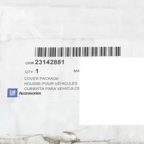 23142881 Gm Oem New 2017-2019 Chevrolet Corvette Indoor Car Cover Dust Protector