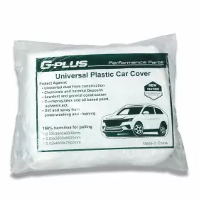 Gp0126-8 Goneparts Universal Clear Plastic Disposable Car Cover Garage Rain Dust Proof Protection