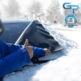 Gre102805 Greatparts Windshield Cover Protector Winter Snow Rain Sun Shade Dust Frost Guard