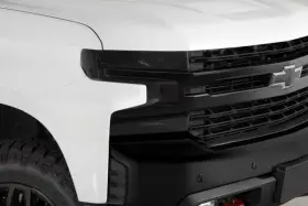 Gt0990s Gt Styling Smoke Headlight Covers For Fits Select Chevy Silverado 1500