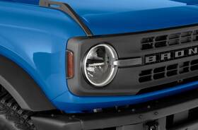Gt Styling Gt3260x Carbon Fiber Daytime Running Light Cover Kit Fits Gen 6 Ford Bronco