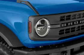 Gt3260x Gt Styling Carbon Fiber Daytime Running Light Cover Kit Fits Gen 6 Ford Bronco