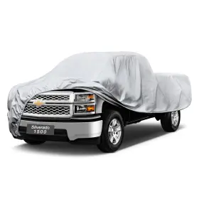Gunhyi 687551672223 Pickup Truck Cover Waterproof All Weather 6 Layer Heavy Duty Uni