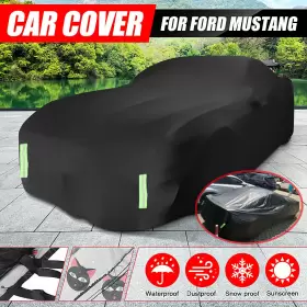 8415484185 H Hengyi Soul For Ford Mustang Gt Full Car Cover Outdoor Waterproof Dust-proof Uv Resistant