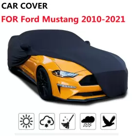 88445521 H Hengyi Soul For Ford Mustang 10-21 Gt500 Satin Stretch Indoor Custom Car Cover Dustproof
