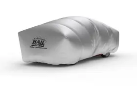 Suv1 Hail Protector 850145005299 Hai-protection- Size Silver Portable Inflatable Car Cover System