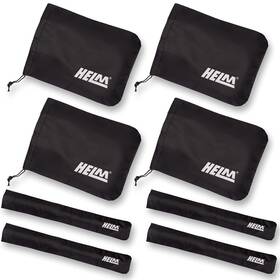 Helm Bl-helm-001 - 2 Pack Side Mirror Covers And Windshield Wiper For Trucks Car