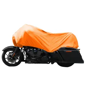 001573herof240718 Heroffix Motorcycle Cover Lightweight Half Outdoor Waterproof Rain Dust Protecto