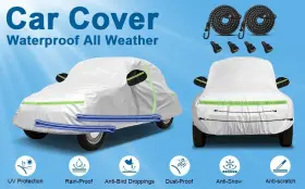 Hlogree 1960-1980 Beetle Bug Sedan Car Cover For 2-door Full Exterior Covers