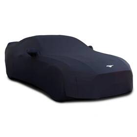 Holda Eos-hqweq6 Moda Stretch 2005-2014 Ford Mustang Emblem Logo Black Car Cover And Storage Bag