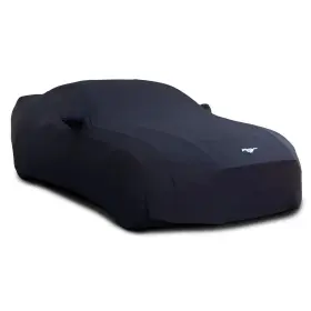 Eos-hqweq6 Holda Moda Stretch 2005-2014 Ford Mustang Emblem Logo Black Car Cover And Storage Bag
