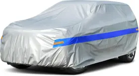 Hr-pe-gb-yxxl-545 Holthly Suv Car Cover Waterproof All Weather Outdoor Covers For Automobiles Ra Inch