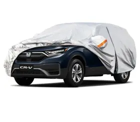 Honda 728964141385 2017-22 New Cr-v Car Covers Body Silver Coat Breath Dust Uv Protect Zipper