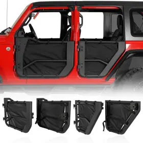 20763042 Hooke Road Tube Doors Hardtops Storage Cart Fit Jeep Wrangler Jl Gladiator Jt