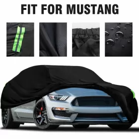 9071089 Htwon For Ford Mustang Car Full Waterproof Scratchproof Cover Sun Dust Uv Protection