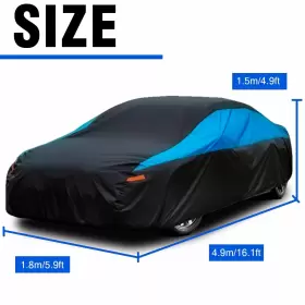 9071121 Htwon For Subaru Full Car Cover Waterproof Uv Breather All Weather Protection Outdoor