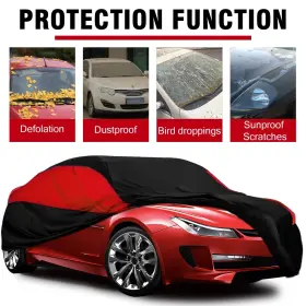 9071511 Htwon For Chevrolet Camaro Xxl Car Cover Anti-scratch Waterproo All Weather Protection