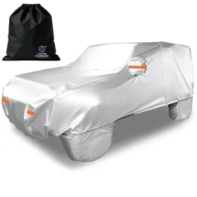 Cjp404-s I Cover Icover Car For Jeep Wrangler 4 Door Reflective Silver