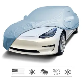 Icc-cc-cs-03-j-gr-1to Icarcover Tesla Model3 2006-2024 Silverguard Car Cover
